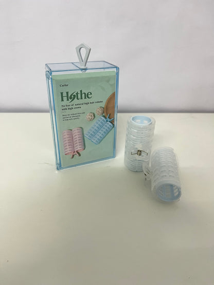 Hothe Non-electric hair rollers Self-Adhesive Hair Rollers Voluminous Curl Long-Lasting Hold A Fluffy Styling Essential for Home Hairdressing