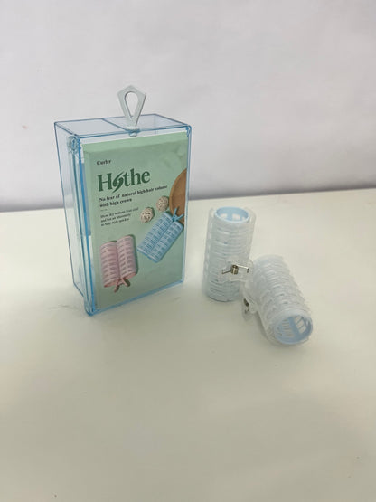 Hothe Non-electric hair rollers Self-Adhesive Hair Rollers Voluminous Curl Long-Lasting Hold A Fluffy Styling Essential for Home Hairdressing