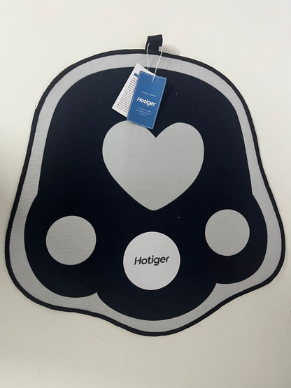Hotiger Cute Paw Car Seat Cushion, Non-Slip Skin-Friendly Car Seat Pad, Stylish Interior Decoration for Car Seats