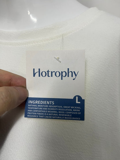 [Hotrophy T-shirts]-Textured Oversized T-Shirt - Minimalist Crew Neck