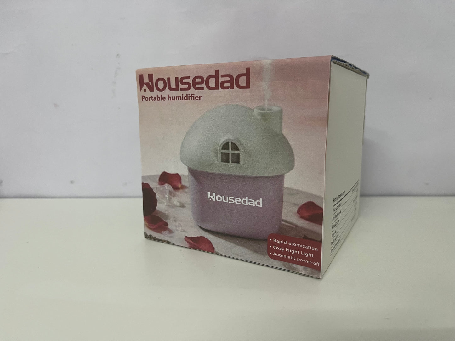 [Housedad Humidifiers]——Little House Humidifier - Portable Silent High Mist Desktop Hydration Device