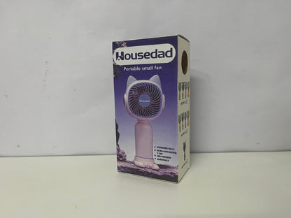 [Housedad Electric fans]——Cute Cat Handheld Mini Fan - Portable Rechargeable Fan