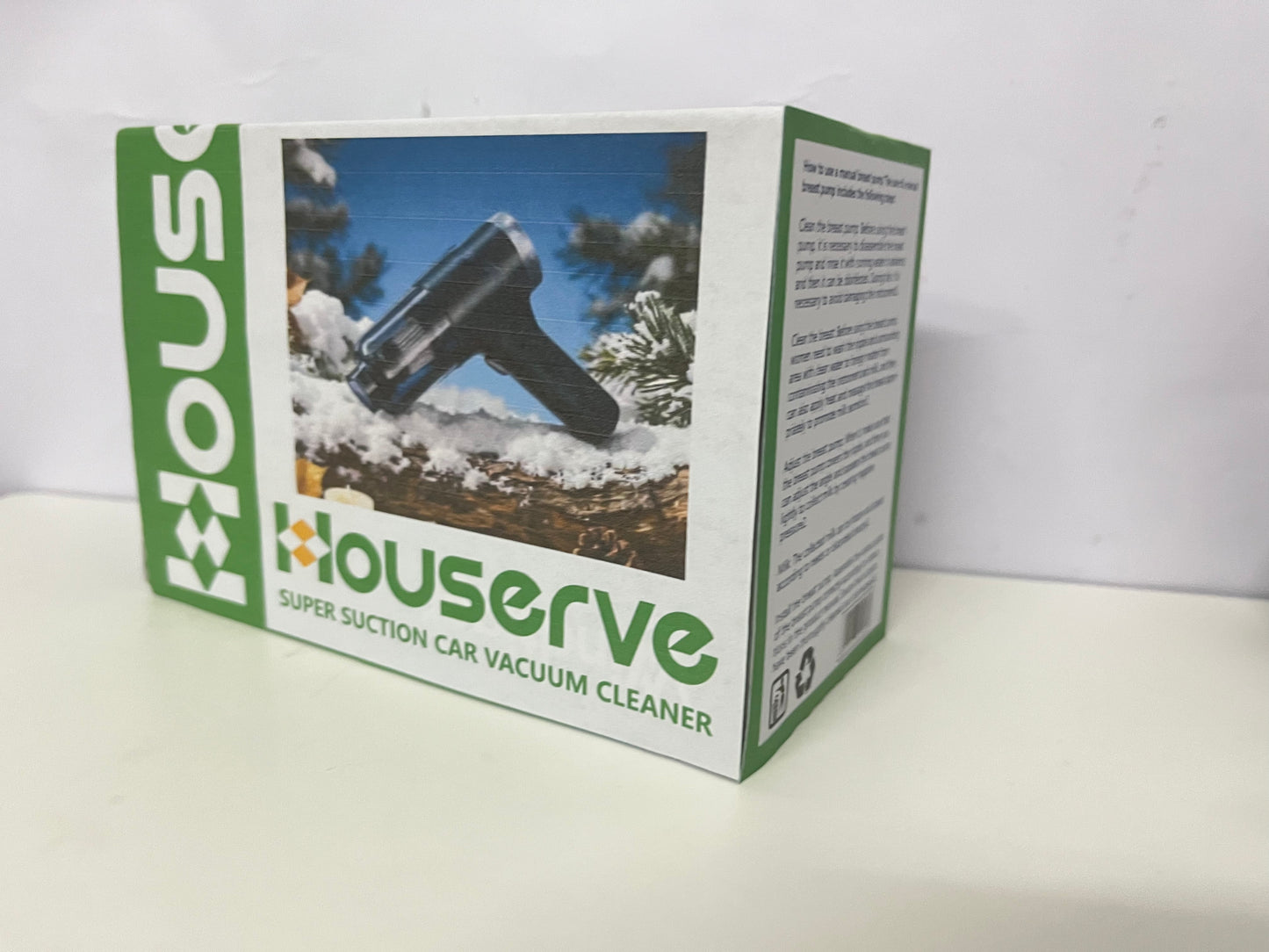 [Houserve Electric vacuum cleaners]-Portable Car Vacuum Cleaner - High-Suction Wireless Handheld Cleaner