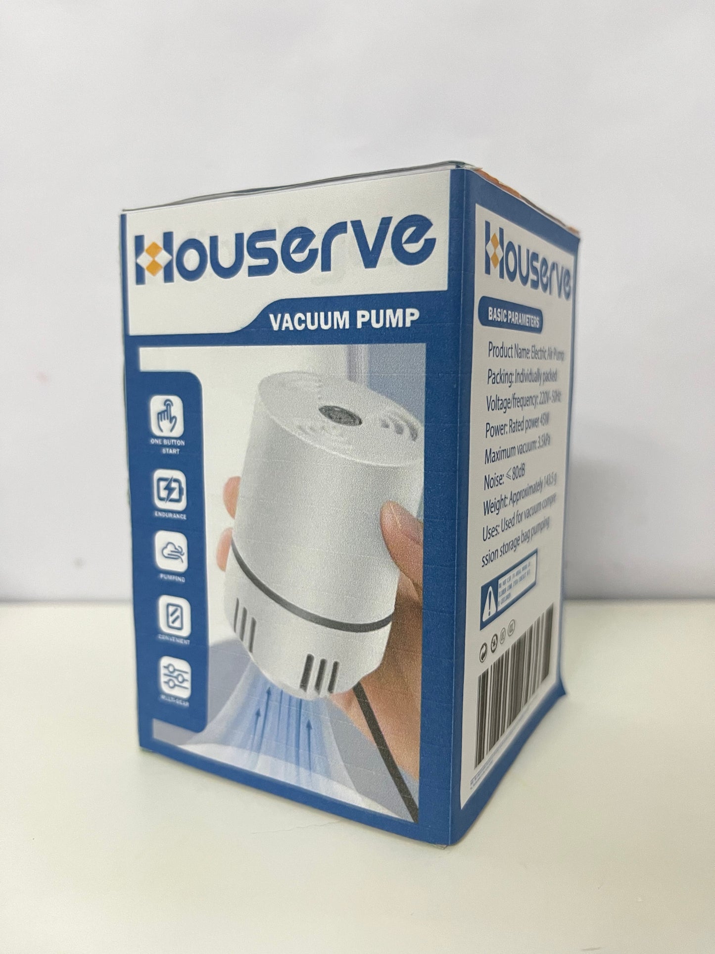[Houserve Air compressors]-Plug-In Vacuum Pump - Electric Pump for Food Preservation & Clothing Storage