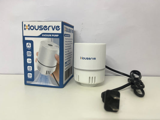 [Houserve Air compressors]-Plug-In Vacuum Pump - Electric Pump for Food Preservation & Clothing Storage