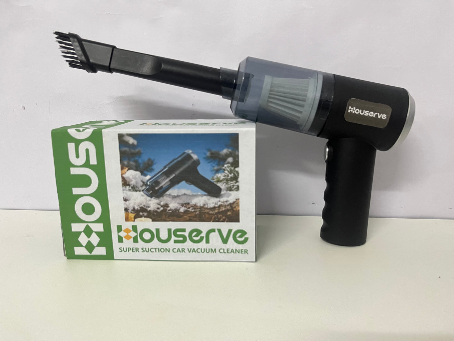 [Houserve Electric vacuum cleaners]-Portable Car Vacuum Cleaner - High-Suction Wireless Handheld Cleaner