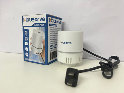 [Houserve Air compressors]-Plug-In Vacuum Pump - Electric Pump for Food Preservation & Clothing Storage