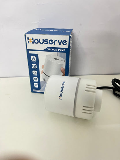 [Houserve Air compressors]-Plug-In Vacuum Pump - Electric Pump for Food Preservation & Clothing Storage