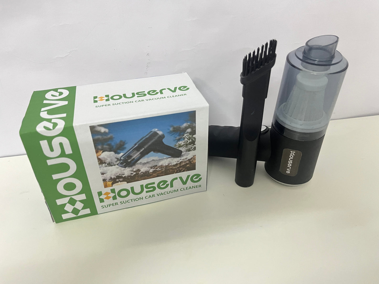 [Houserve Electric vacuum cleaners]-Portable Car Vacuum Cleaner - High-Suction Wireless Handheld Cleaner