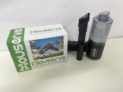 [Houserve Electric vacuum cleaners]-Portable Car Vacuum Cleaner - High-Suction Wireless Handheld Cleaner