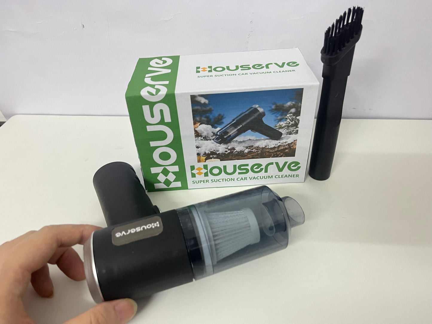 [Houserve Electric vacuum cleaners]-Portable Car Vacuum Cleaner - High-Suction Wireless Handheld Cleaner
