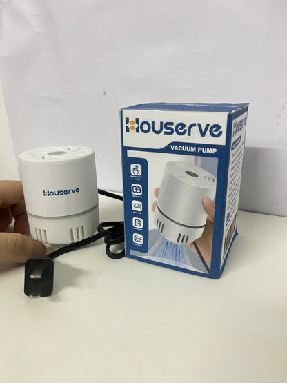 [Houserve Air compressors]-Plug-In Vacuum Pump - Electric Pump for Food Preservation & Clothing Storage