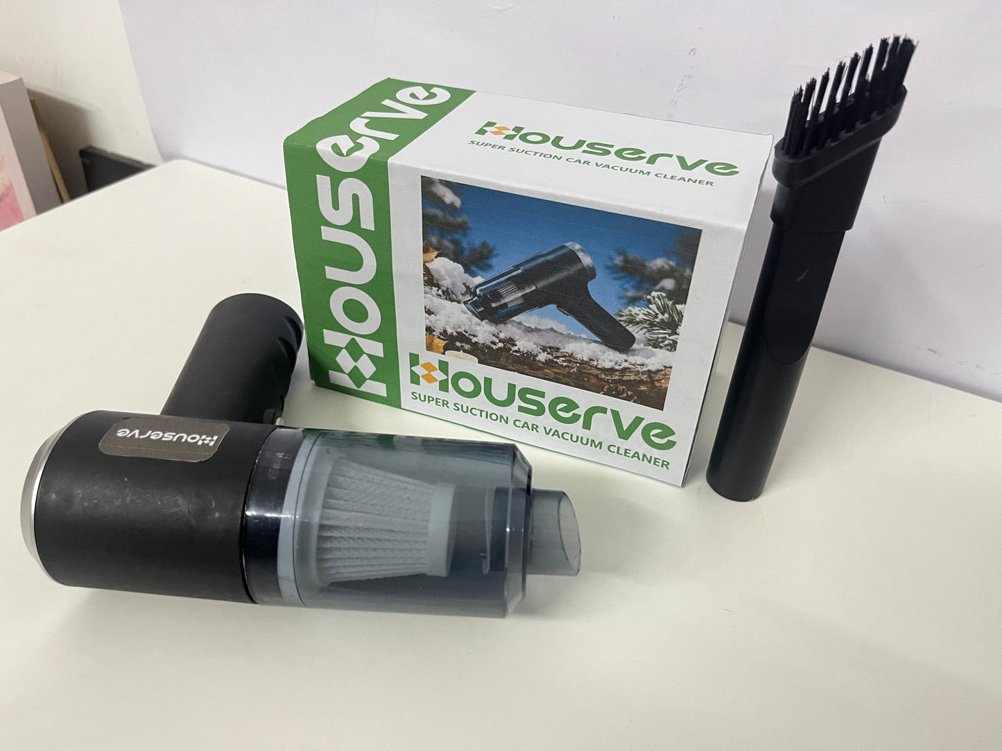 [Houserve Electric vacuum cleaners]-Portable Car Vacuum Cleaner - High-Suction Wireless Handheld Cleaner