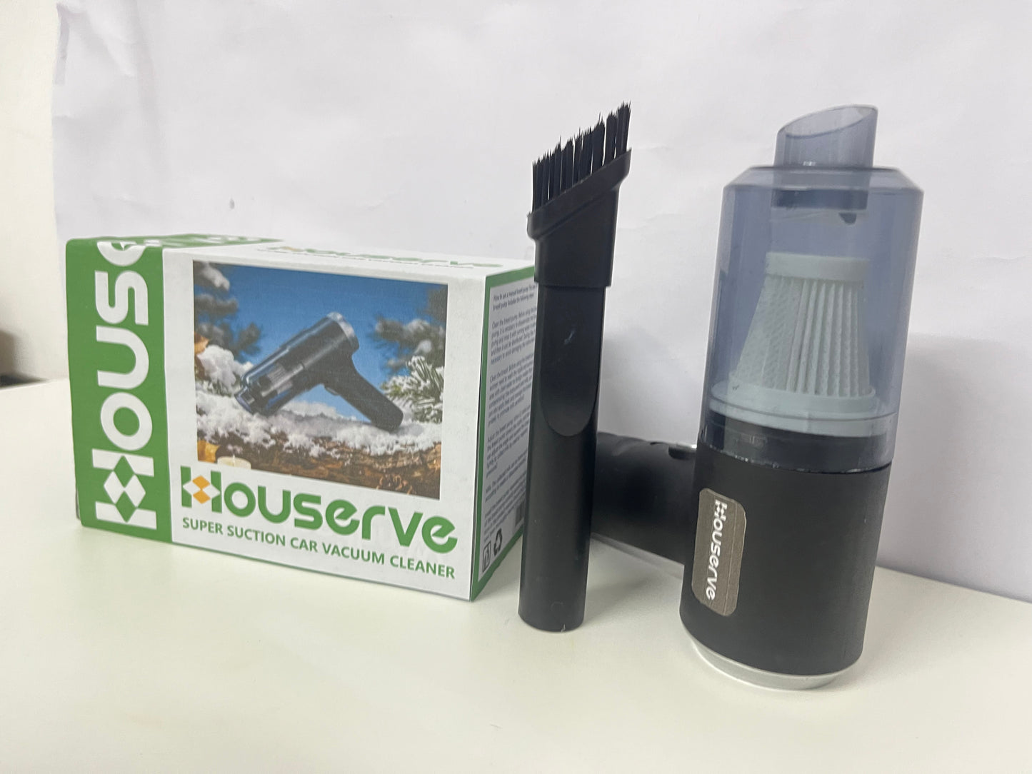 [Houserve Electric vacuum cleaners]-Portable Car Vacuum Cleaner - High-Suction Wireless Handheld Cleaner