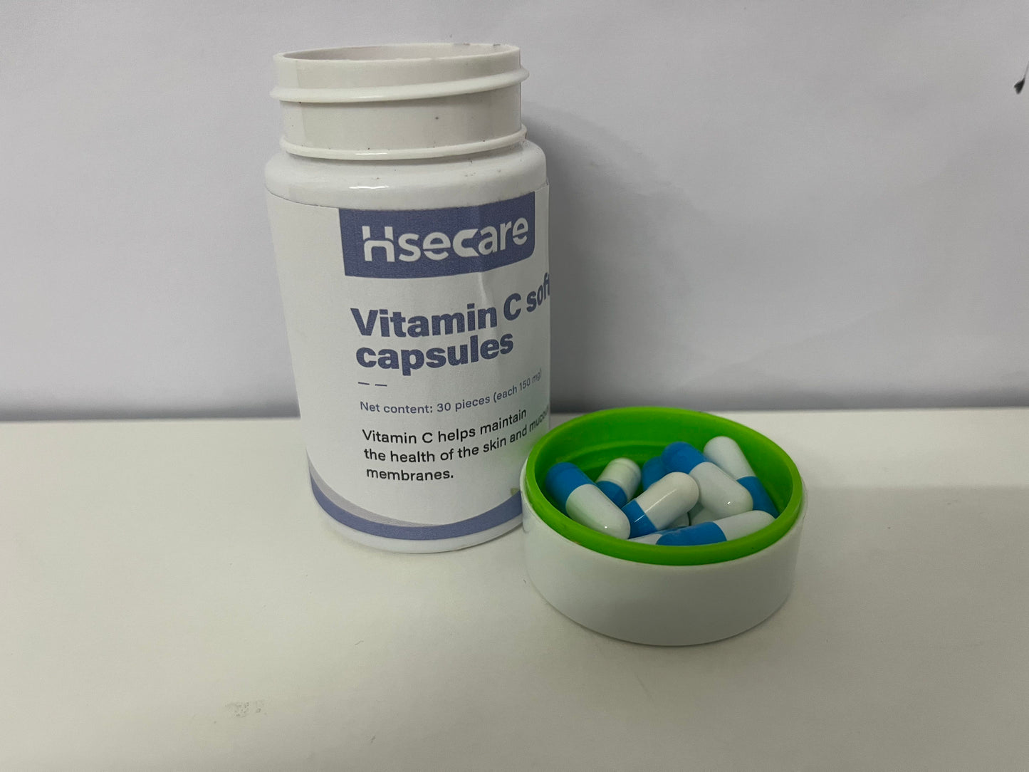 【Hsecare Vitamin C Soft Capsules】—— Daily Choice for Skin & Mucous Membrane Health