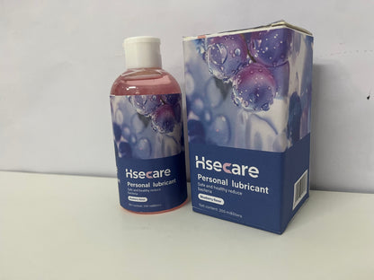Hsecare Personal Lubricant, Bluebery Flavor, 200ml, Bacteria-Reducing, Intimate Comfort Sexual Lubricant