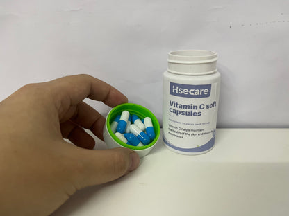 【Hsecare Vitamin C Soft Capsules】—— Daily Choice for Skin & Mucous Membrane Health