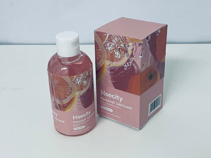Hsecity Orange-Flavored Personal Lubricant Hydrating & Silky Safe & Bacteriostatic A Gentle Aid for Intimate Moments