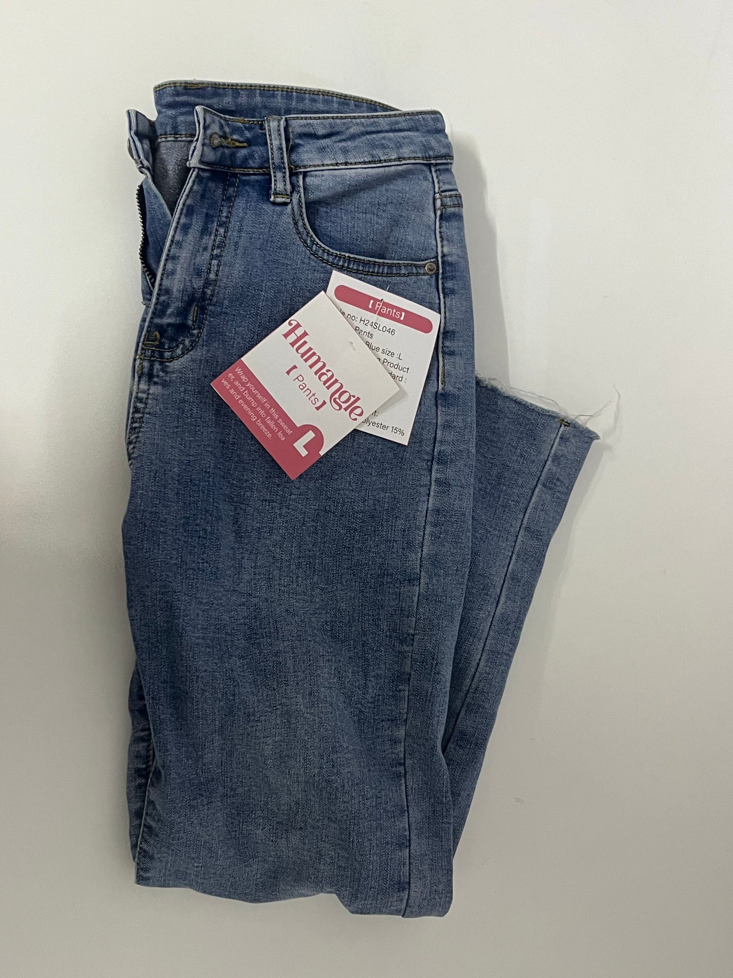 【Humangle Stretch Slim-Fit Jeans】—— Timeless Comfort for Everyday Style