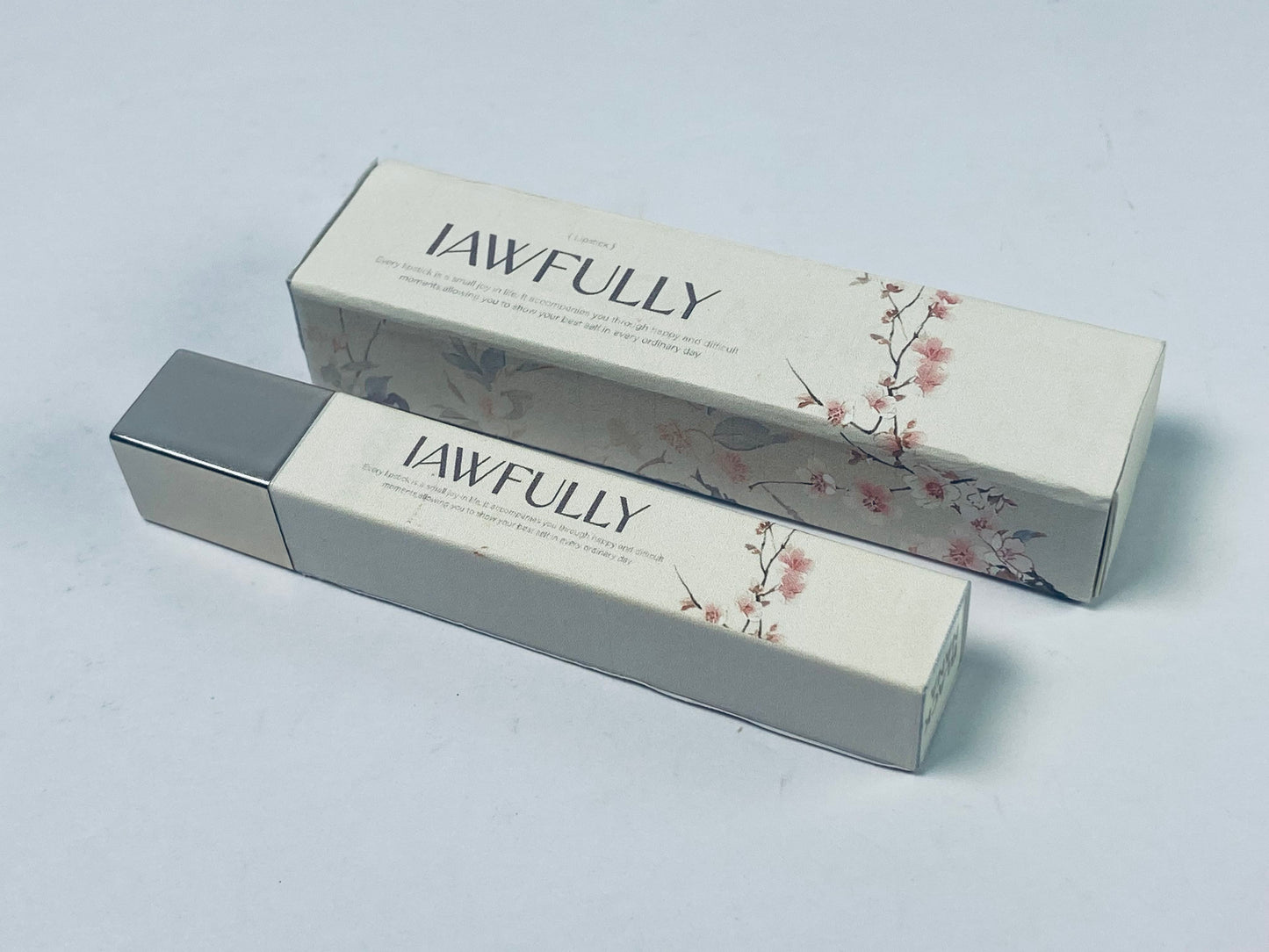 IAWFULLY Matte Lipstick, Lip Makeup Infused with Hyaluronic Acid for up to 16HR Wear, Worth It, 0.06 Oz