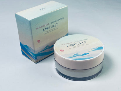 IAWFULLY Translucent Powder Setting Powder, Lightweight & Blurring, Oil-control, Long Lasting, Matte Loose Setting Powder, Talc-free Baking Powder Makeup, For Fair to Medium Skin Tones, 01 Translucent