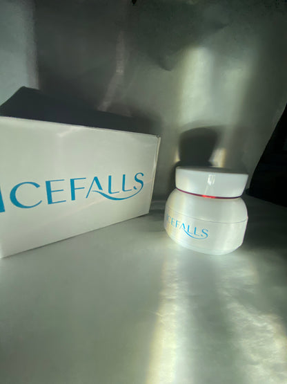 ICEFALLS Face cream Deep Moisturizing Day & Night Cream with Hyaluronic Acid, Panthenol & Allantoin – Anti-Wrinkle & Firming Skincare for Dry Skin