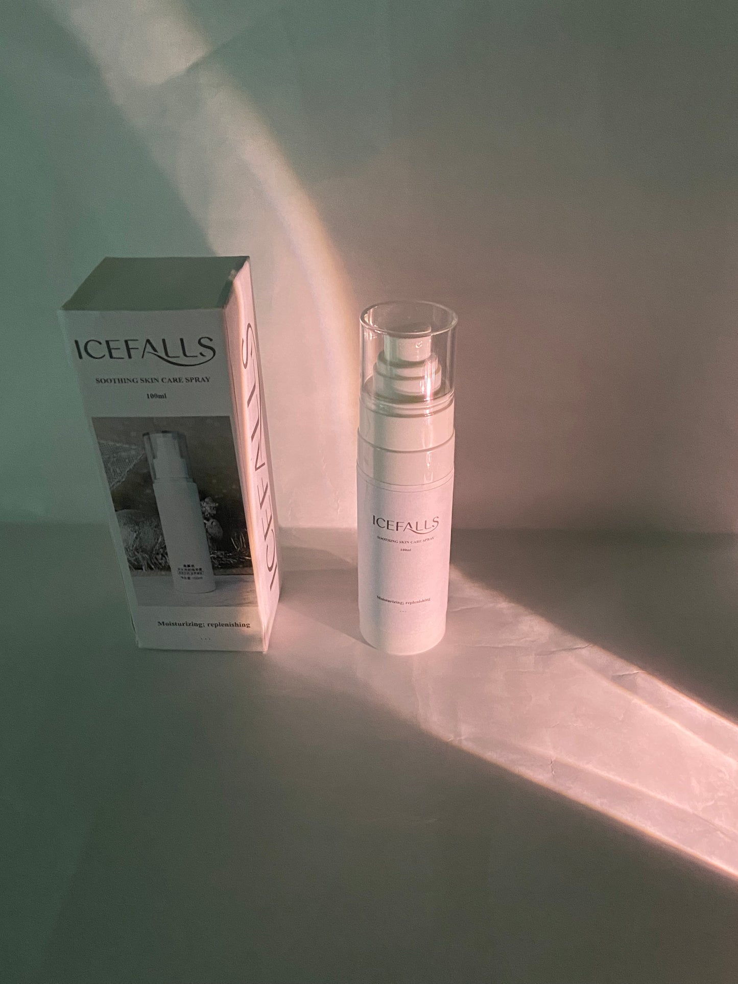 ICEFALLS Body sprays Natural and Organic Body Lotion for Dry Skin, Protects, Nourishes, and Hydrates