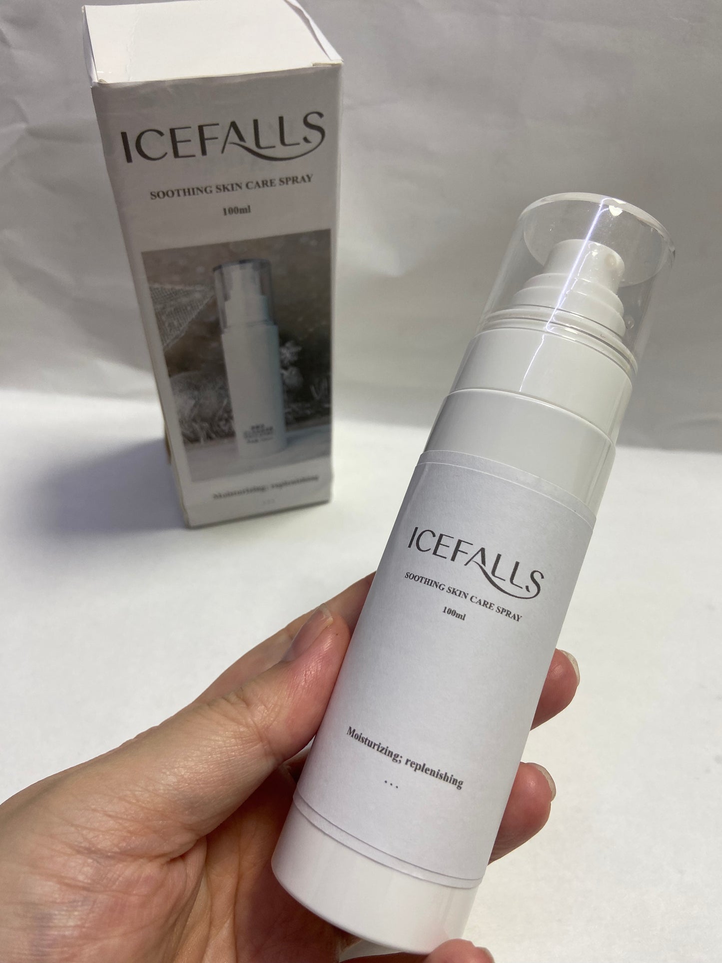 ICEFALLS Body sprays Natural and Organic Body Lotion for Dry Skin, Protects, Nourishes, and Hydrates