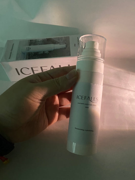 ICEFALLS Body sprays Natural and Organic Body Lotion for Dry Skin, Protects, Nourishes, and Hydrates
