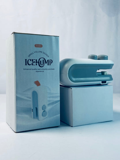 ICEHUMP Portable Handheld Mini Heat Sealer Machine for Snack Bags Compact Sealing Device Magnetic Back for Easy Storage for Use
