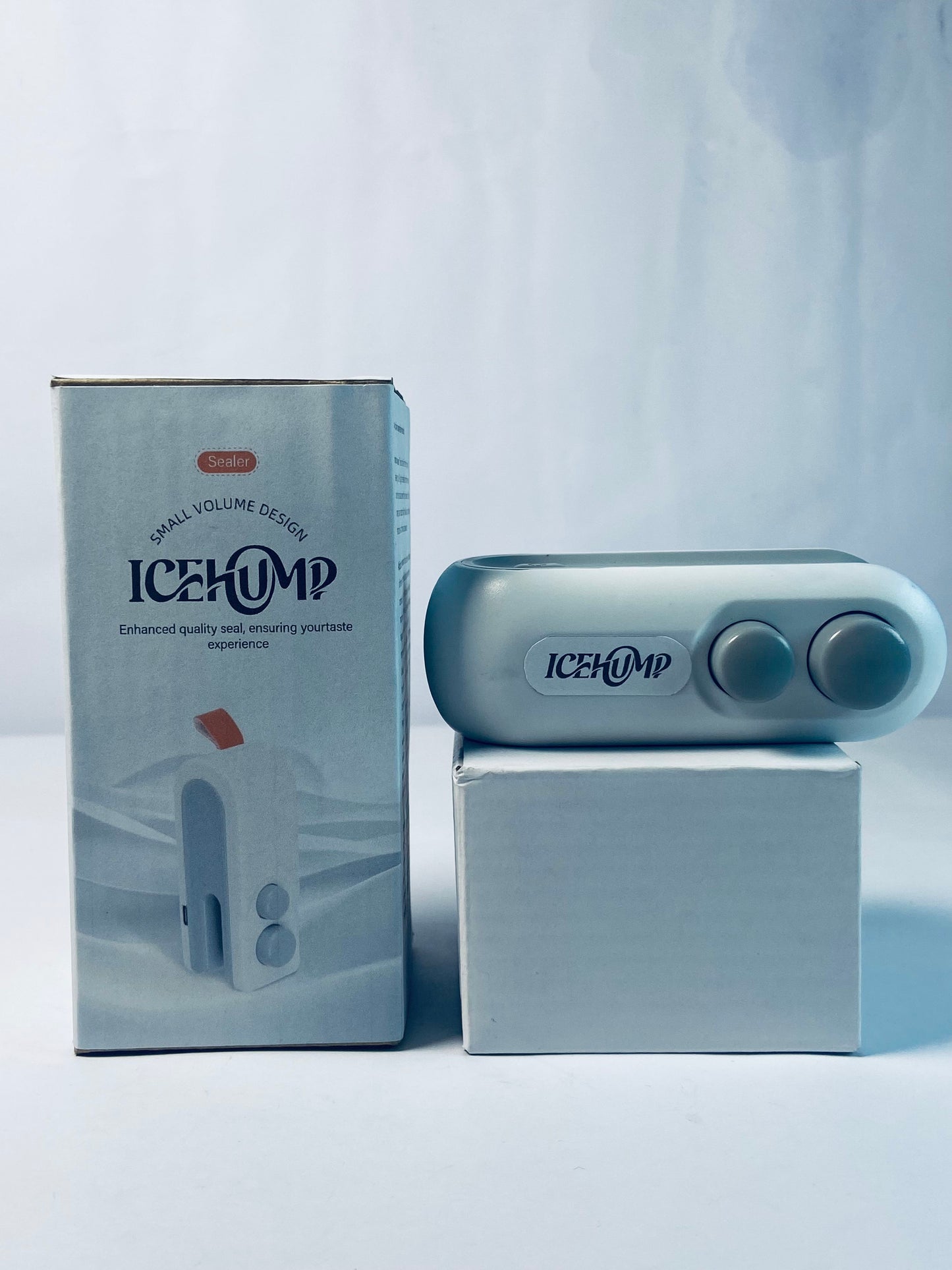 ICEHUMP Portable Handheld Mini Heat Sealer Machine for Snack Bags Compact Sealing Device Magnetic Back for Easy Storage for Use