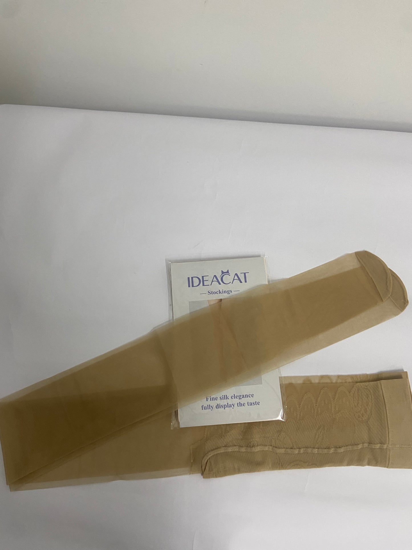 IDEACAT Stockings Ultra Sheer Pantyhose for Women, Without Shorts, Matte Surface, Flat Seams, Invisible Toe