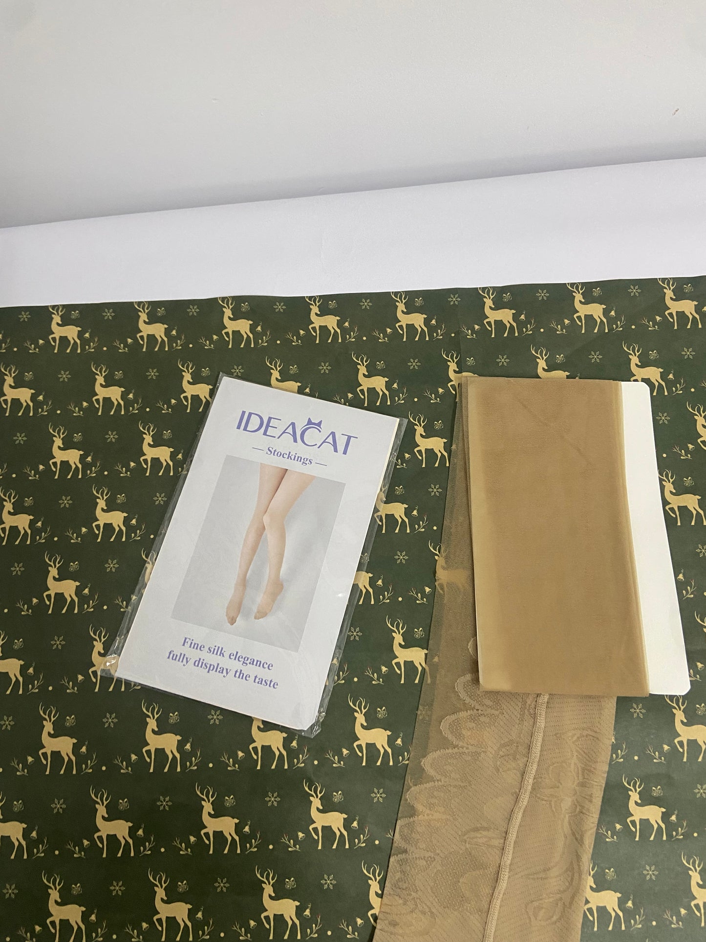 IDEACAT Stockings Ultra Sheer Pantyhose for Women, Without Shorts, Matte Surface, Flat Seams, Invisible Toe