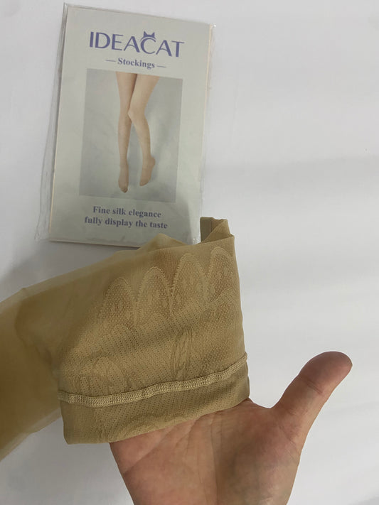 IDEACAT Stockings Ultra Sheer Pantyhose for Women, Without Shorts, Matte Surface, Flat Seams, Invisible Toe