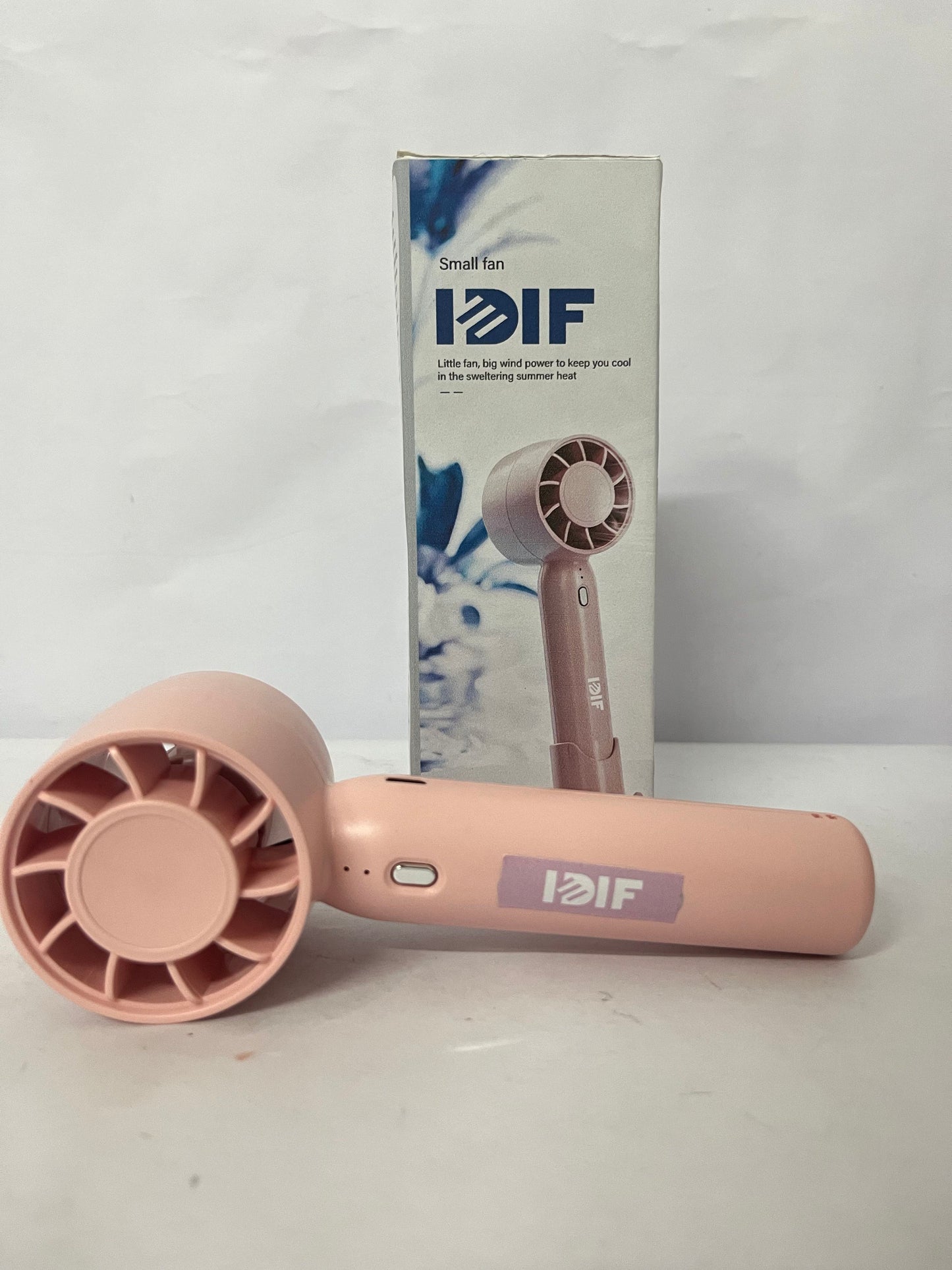 IDIF Electric fans Handheld Small Fan - Mini Size, Strong Wind, Cool Companion for Midsummer