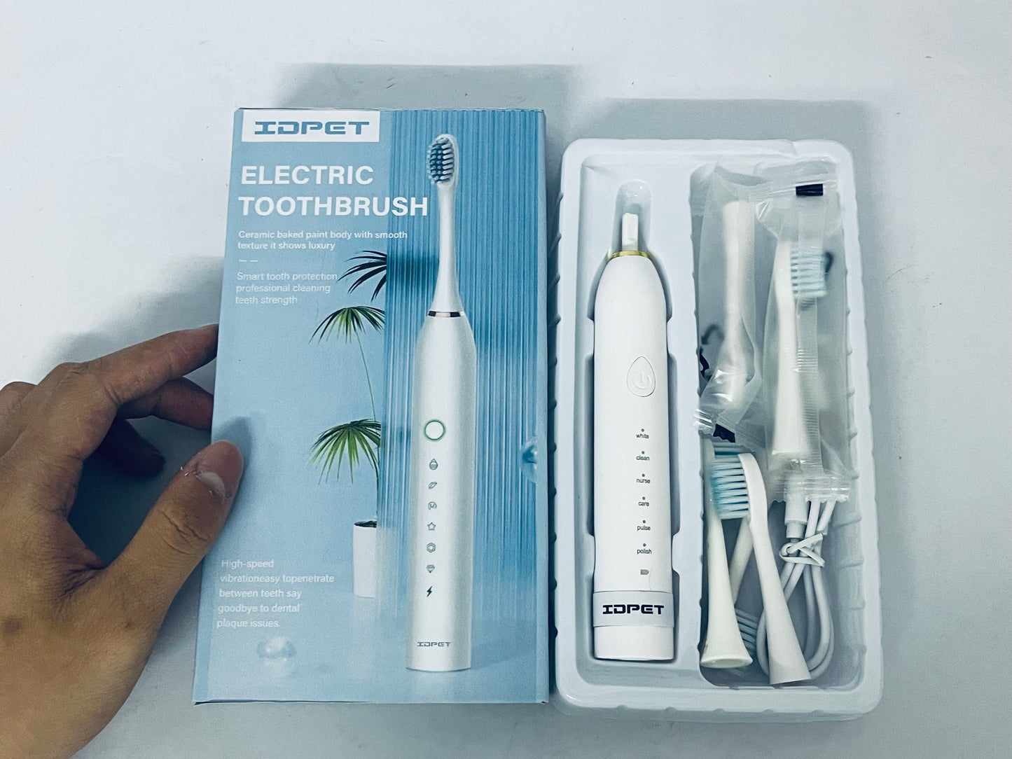 IDPET Electrical toothbrushes - Multi-mode Teeth Cleaning Technology, Start a New Oral Care Experience