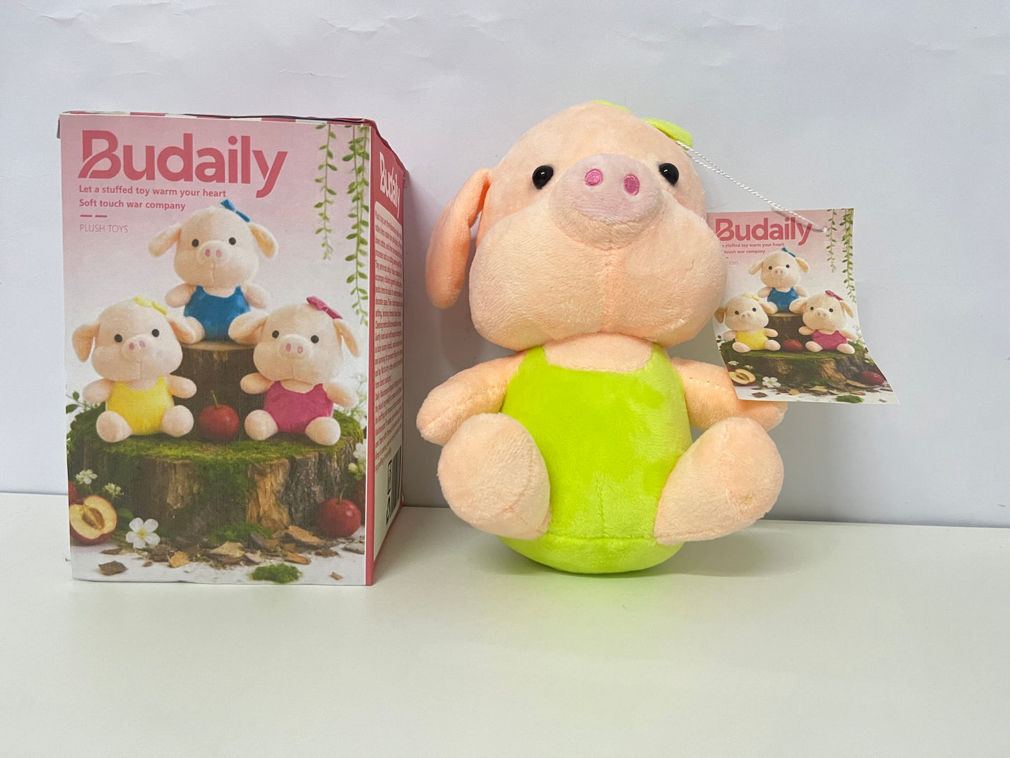 【Budaily Plush Pig Toy】—— A Soft Cuddly Companion for All Ages