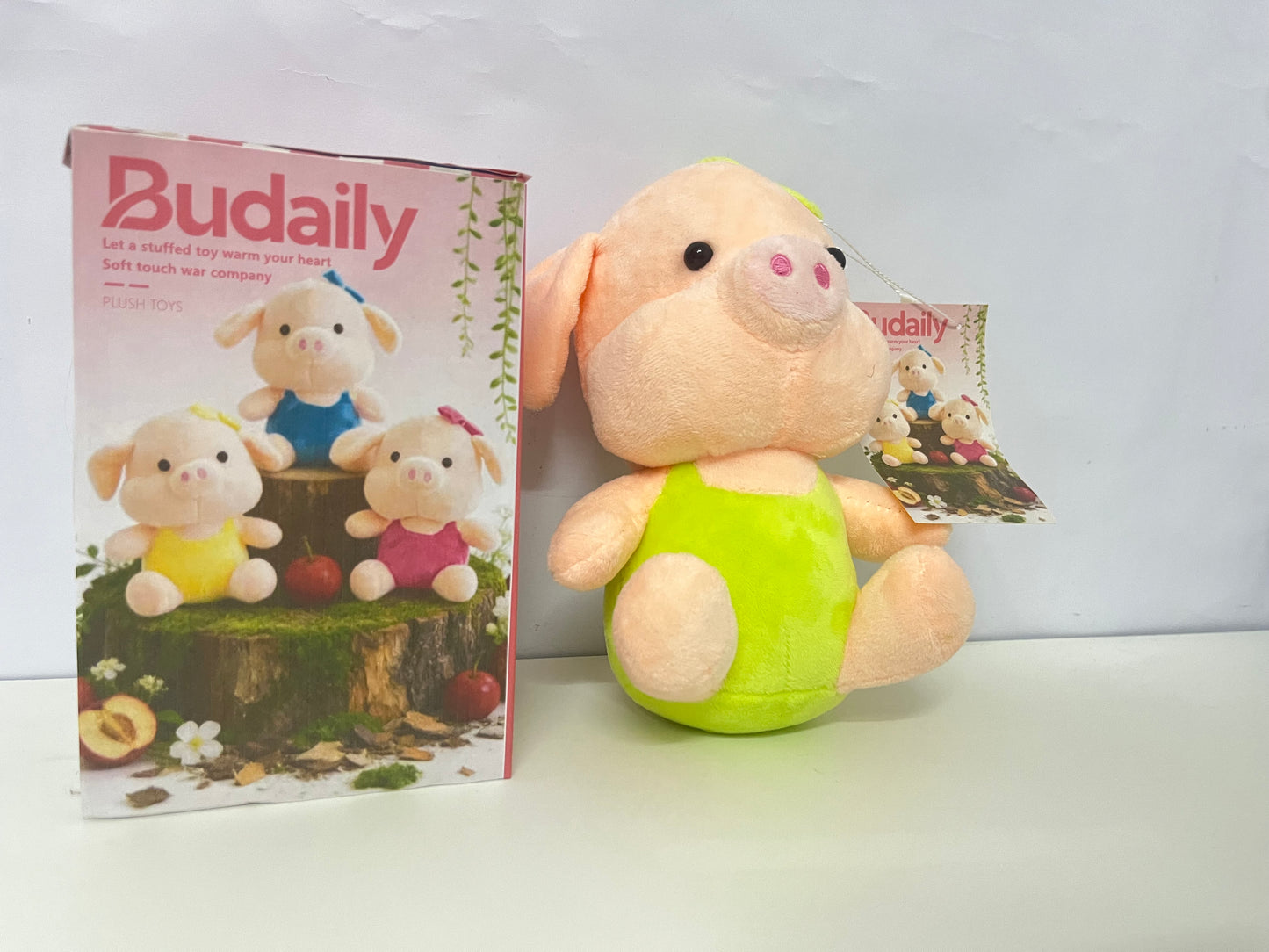 【Budaily Plush Pig Toy】—— A Soft Cuddly Companion for All Ages