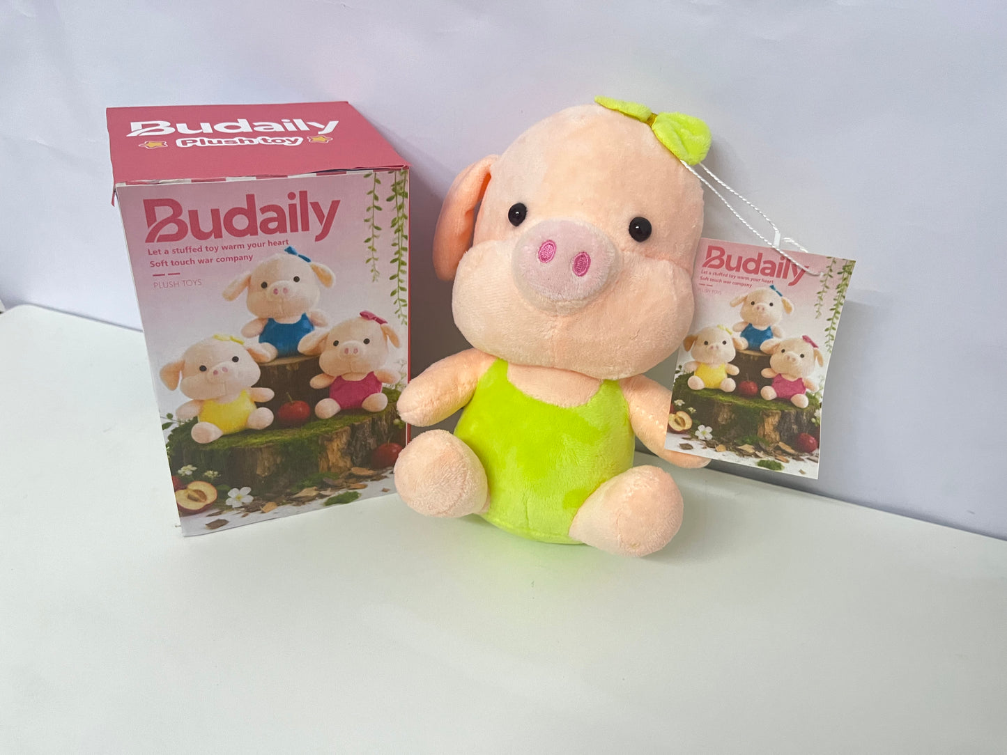 【Budaily Plush Pig Toy】—— A Soft Cuddly Companion for All Ages