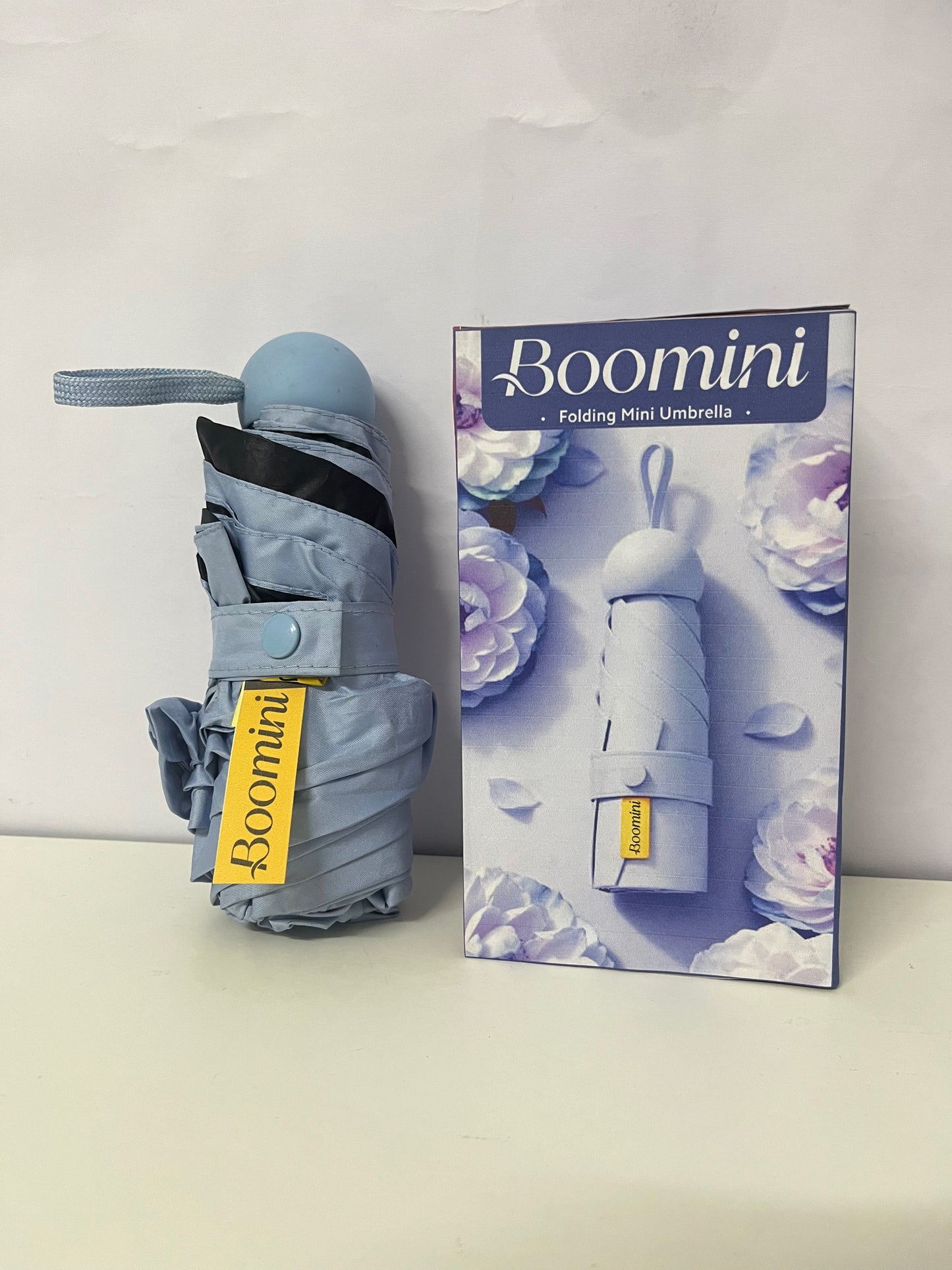 【Boomini Folding Mini Umbrella】—— Ultra-Portable Protection for Rain & Shine