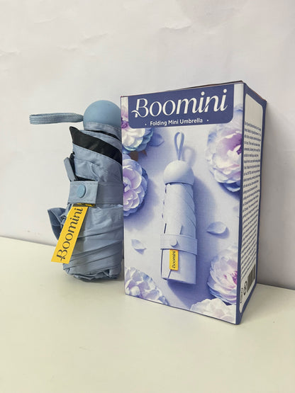 【Boomini Folding Mini Umbrella】—— Ultra-Portable Protection for Rain & Shine