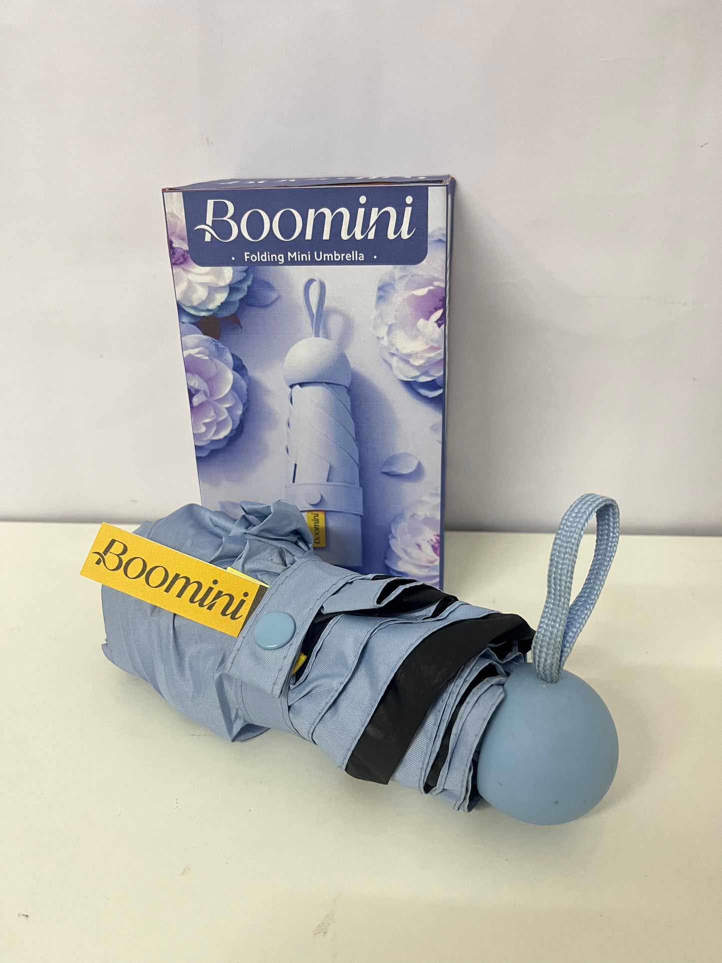 【Boomini Folding Mini Umbrella】—— Ultra-Portable Protection for Rain & Shine