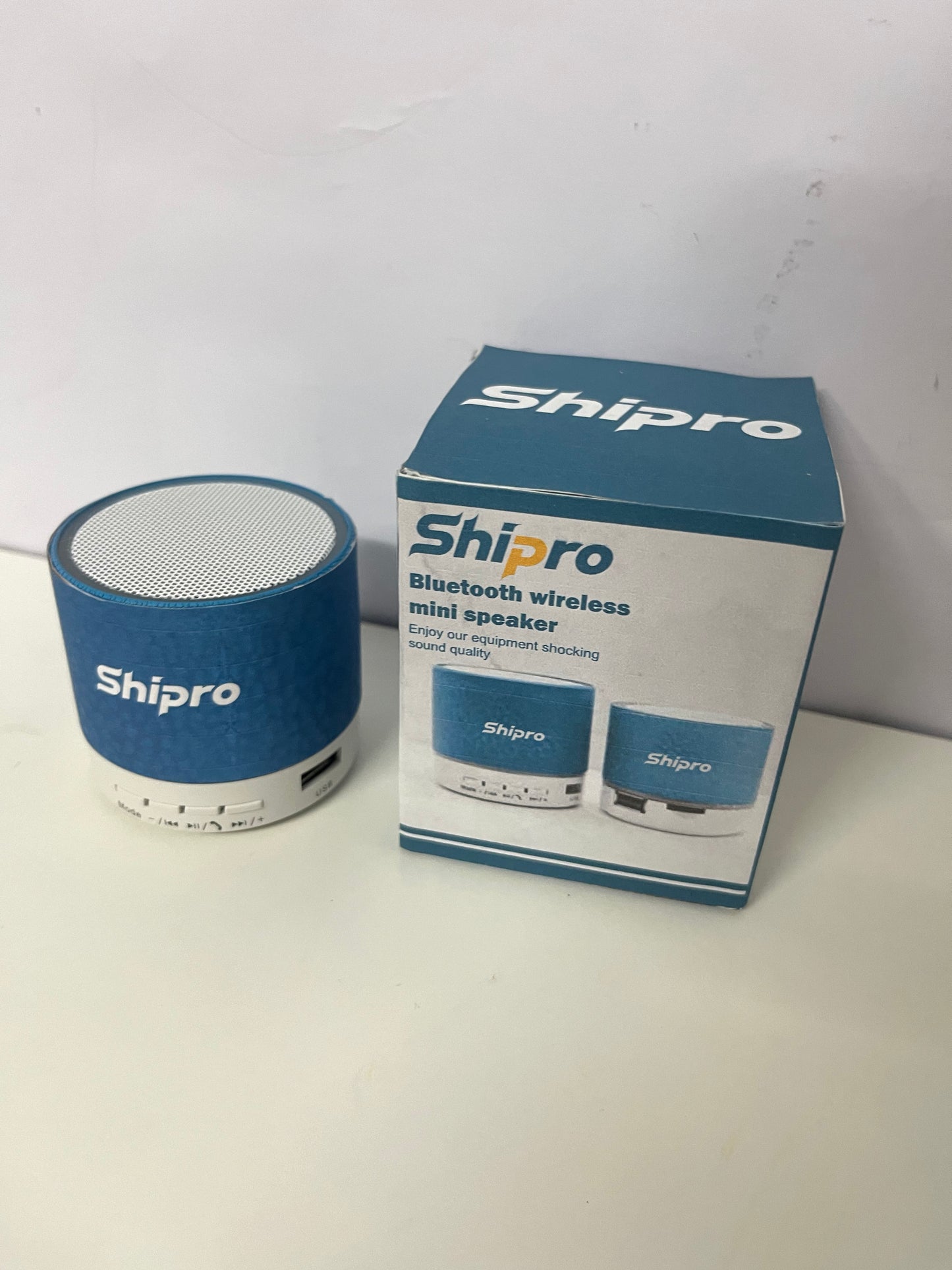 [Shipro Loudspeakers]——Mini Bluetooth Speaker - Portable High-Fidelity Wireless Sound Box