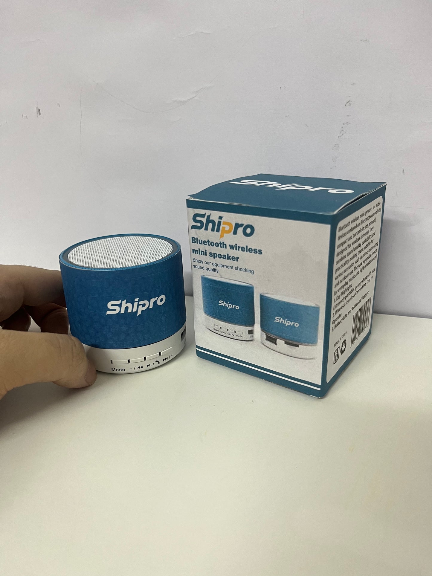 [Shipro Loudspeakers]——Mini Bluetooth Speaker - Portable High-Fidelity Wireless Sound Box