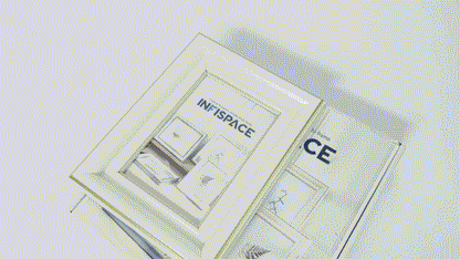 INFISPACE 11x14 Picture Frame with Shatter-Resistant Glass - Use as 8x10 Frame with Mat or Display 11x14 Photo Without Mat - Signature Collection - Picture Frames for Wall Display