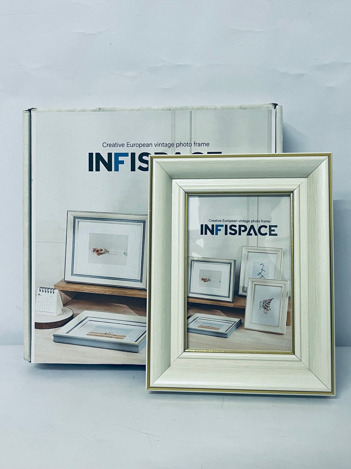 INFISPACE 11x14 Picture Frame with Shatter-Resistant Glass - Use as 8x10 Frame with Mat or Display 11x14 Photo Without Mat - Signature Collection - Picture Frames for Wall Display