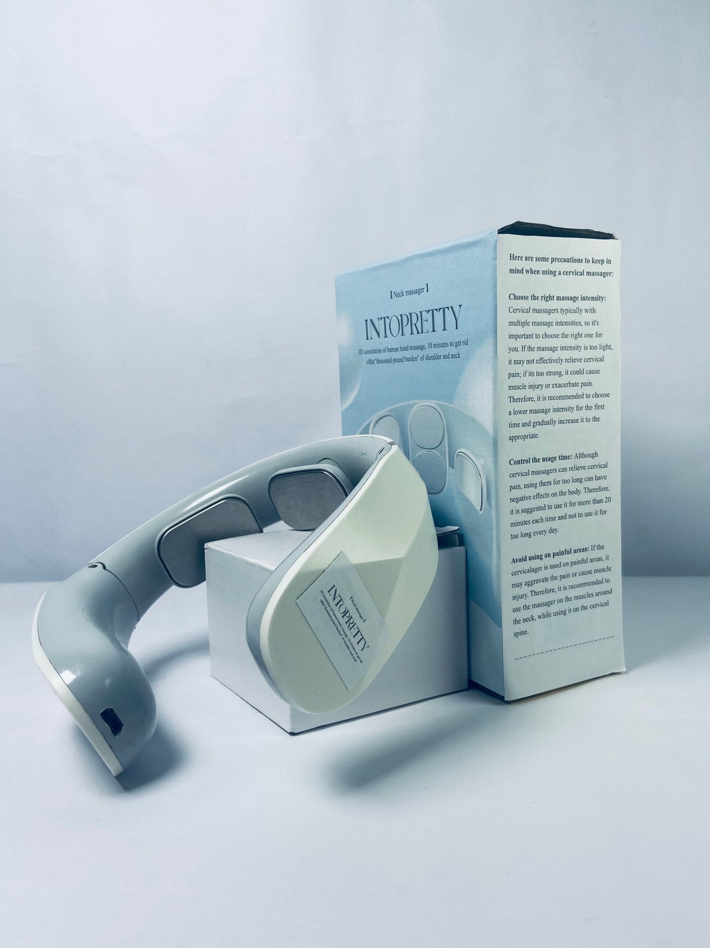 INTOPRETTY Massage apparatus for massaging necks Transcutaneous Electrical Nerve Stimulator