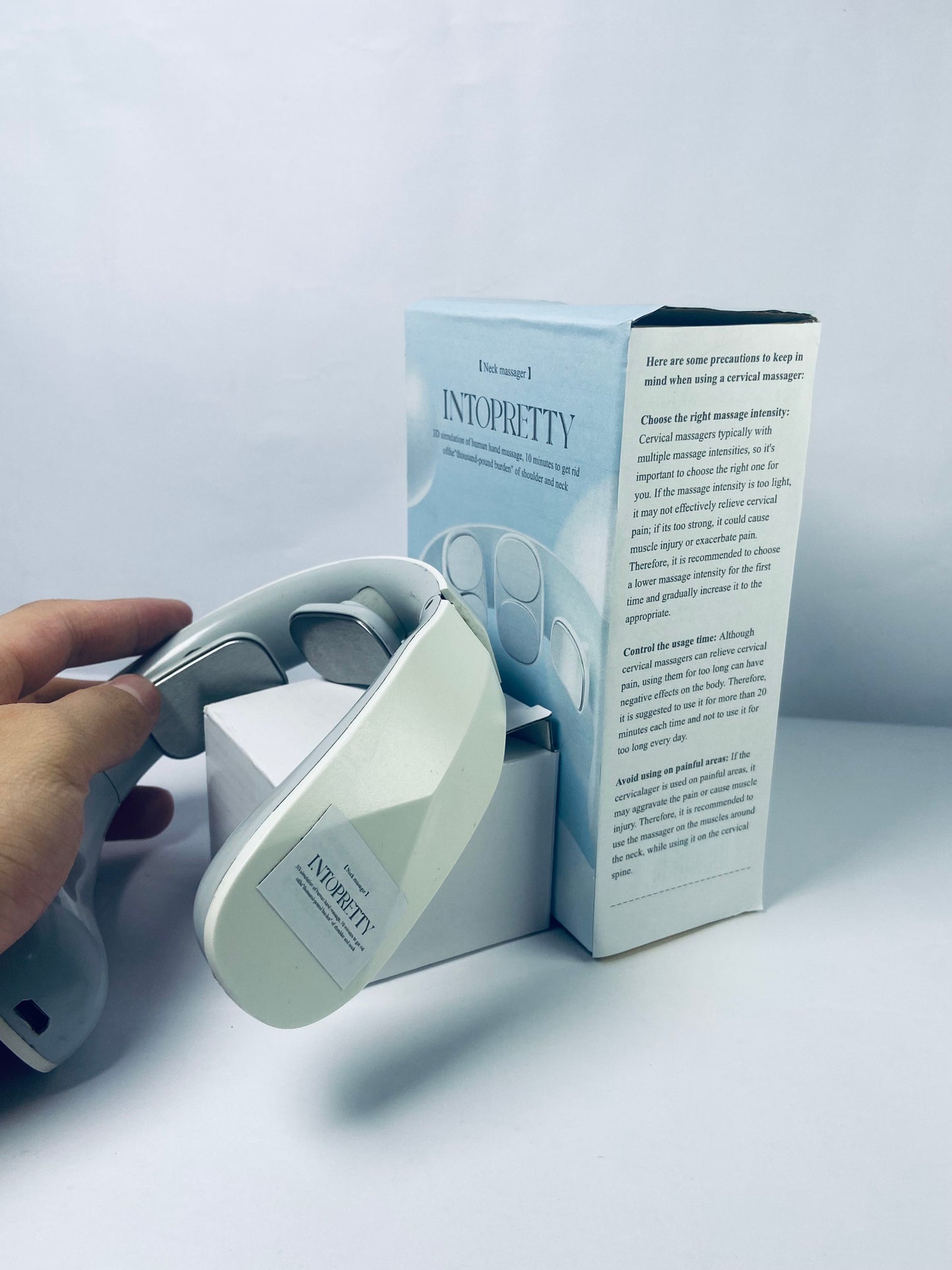 INTOPRETTY Massage apparatus for massaging necks Transcutaneous Electrical Nerve Stimulator