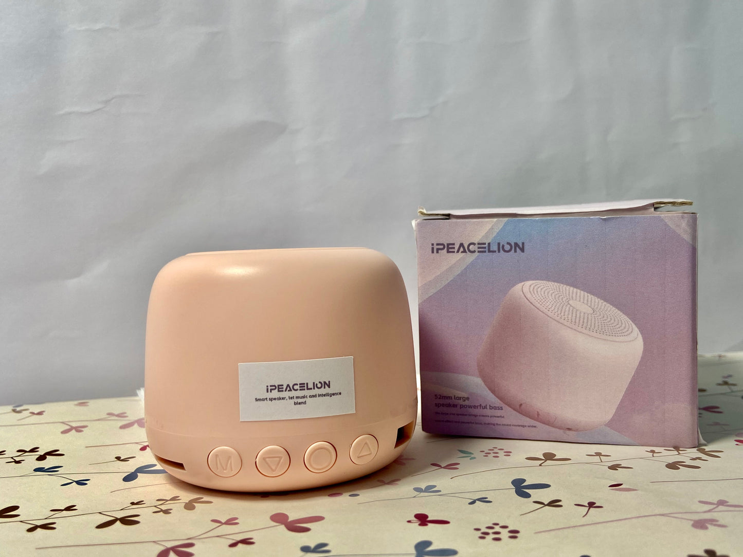 IPEACELION Wireless BT Bone Conduction Speaker, Portable Sound Box, Waterproof, Creative Portable Speaker Mini Size Music Player for Home Outdoor Travel