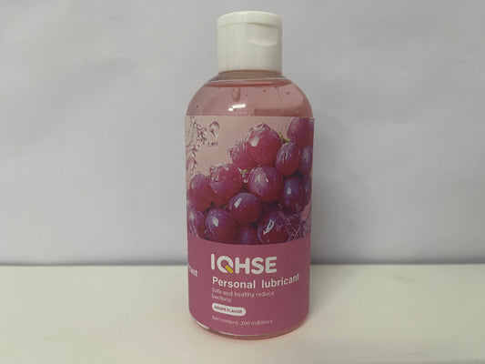 IQHSE Grape Flavor Personal Lubricant